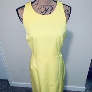 Banana Republic yellow dress